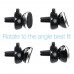 Magnetic Cell Phone Car Vent Mount Rotation Universal Smart Phone Holder for iPhone Samsung HTC Huawei - Silver